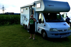 Frankia Alkovenwohnmobil auf Fiat Basis