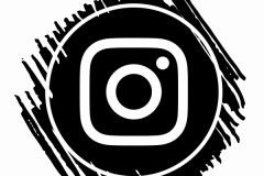 Scribble-Instagram-logo-black-PNG